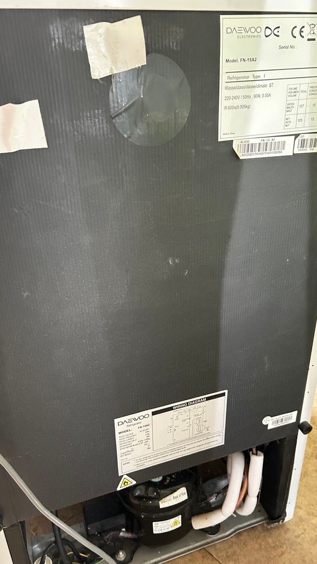 Nevera Daewoo FN-15AZ - 86x48x55cm