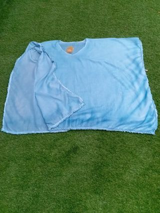 Camisola playa azul - Talla única con etiqueta