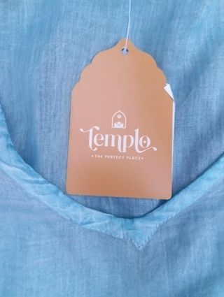 Camisola playa azul - Talla única con etiqueta