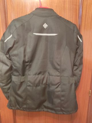 Cazadora moto mujer negra Tucano Urbano