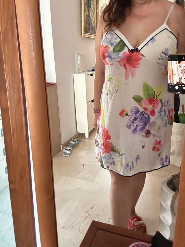 Vestido Ted Baker L. XL - multicolor