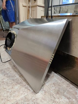 Campana extractora acero inoxidable