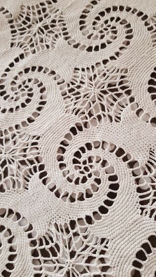 Colcha ganchillo a mano