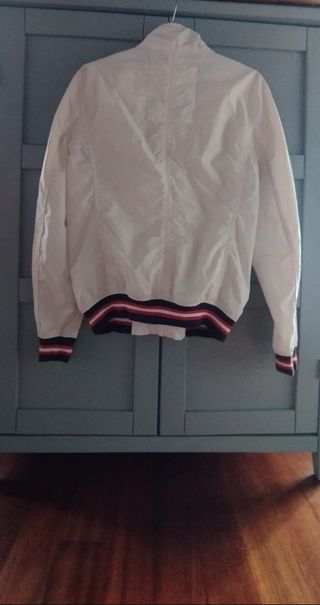 Chaqueta Tommy Hilfiger blanca talla S