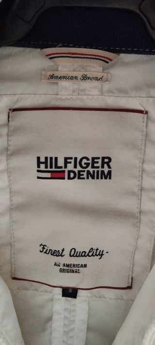 Chaqueta Tommy Hilfiger blanca talla S
