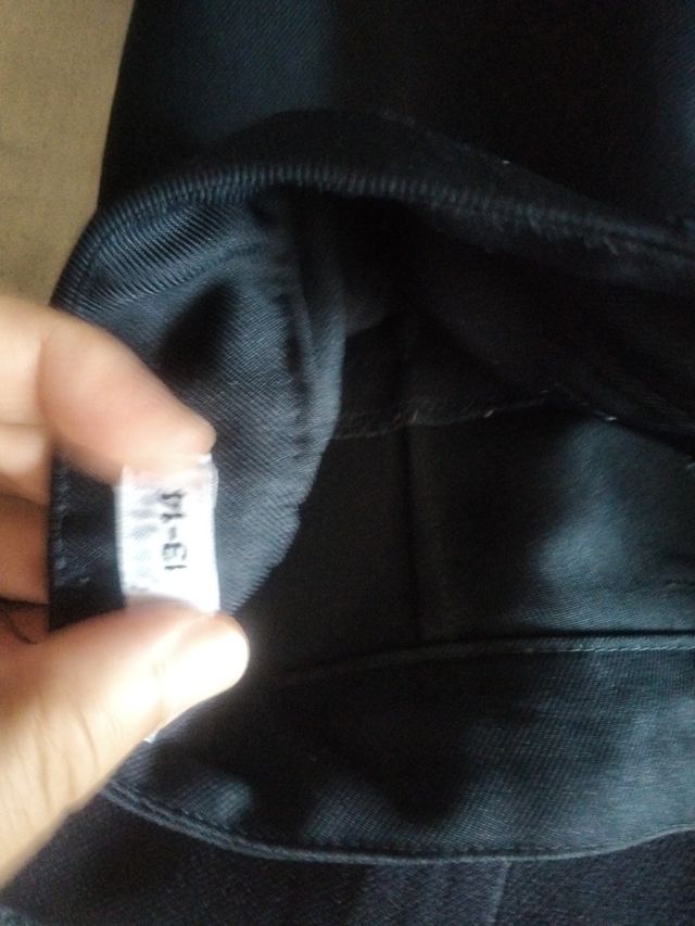 3 Pantalones Azul Marino Uniforme T.13-14