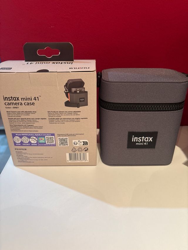 Custodia Instax Mini 41 Grigia - NUOVA