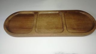 Plato Artesanal Árbora Cavalli de 3 compartimentos