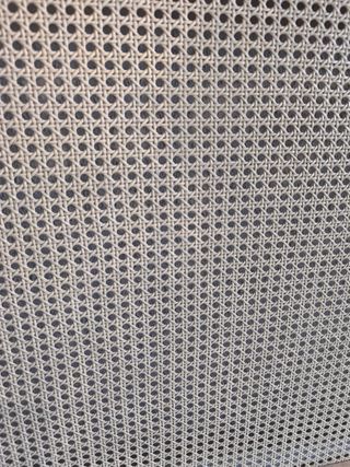 Cabecero cama 135-150cm mimbre blanco