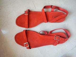 Sandalias Zara Naranjas