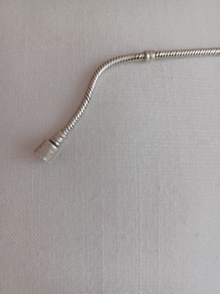 Pulsera Pandora plata - serpiente