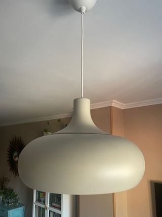 Lámpara colgante Ikea beige