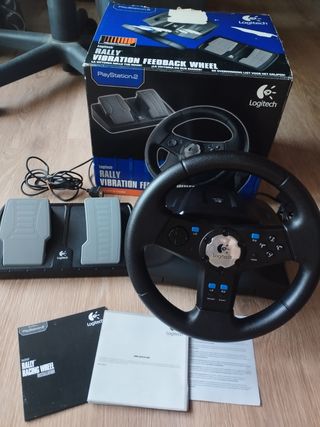 Volante Logitech Rally PS2
