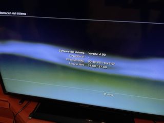 PS3 (PlayStation 3) 40GB - Negra fsllo lector