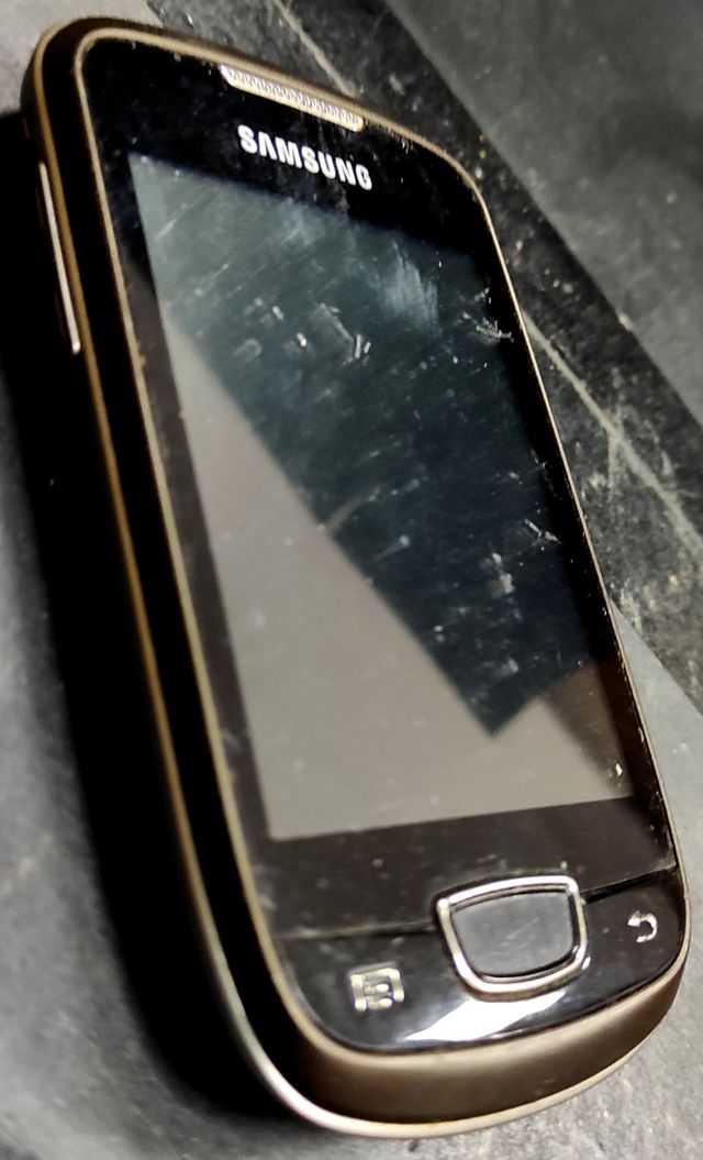 Samsung móvil negro