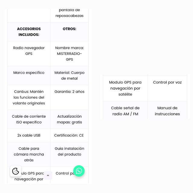 Radio Navegador Honda CRV