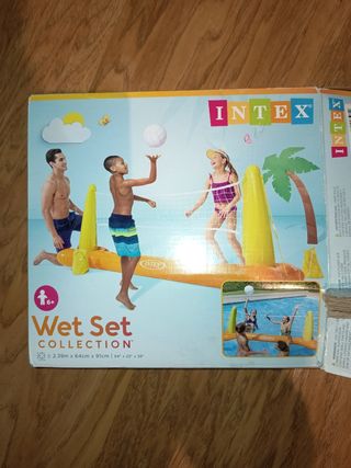 Red voleibol hinchable Intex