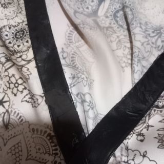 Blusa Liu Jo beige e nera