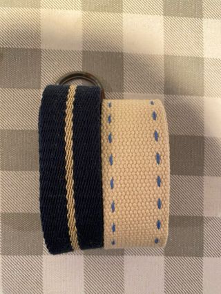 2 Cinturones niños - Beige & Azul