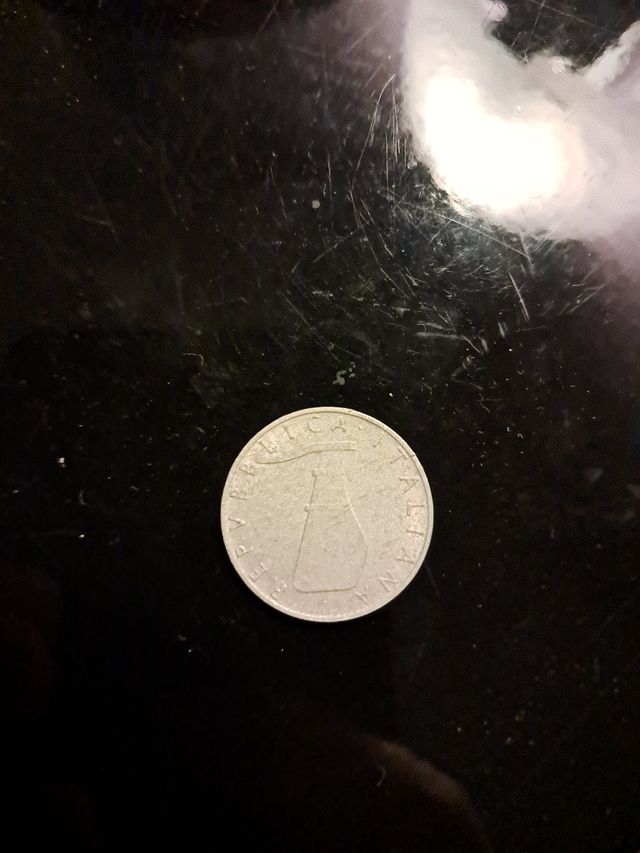 Moneta 5 Lire Delfino 1968