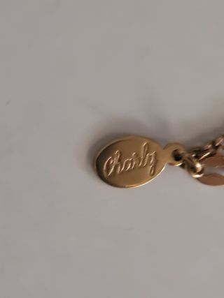 Pulsera esclava oro chapado infantil vintage