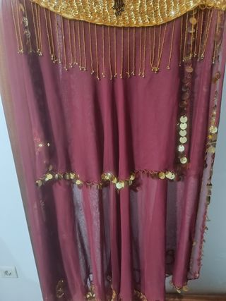 Traje Danza del Vientre Dorado