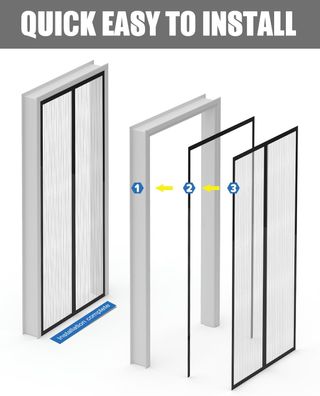 Mosquitera Magnética CRANACH Gris