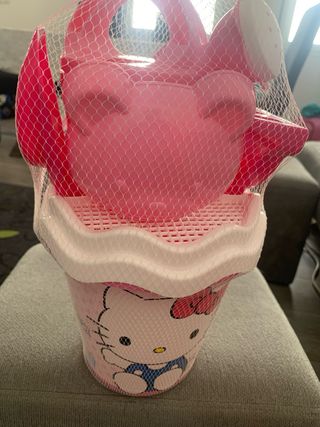 Balde praia  Hello Kitty - Brinquedo Infantil