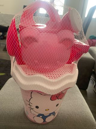 Balde praia  Hello Kitty - Brinquedo Infantil