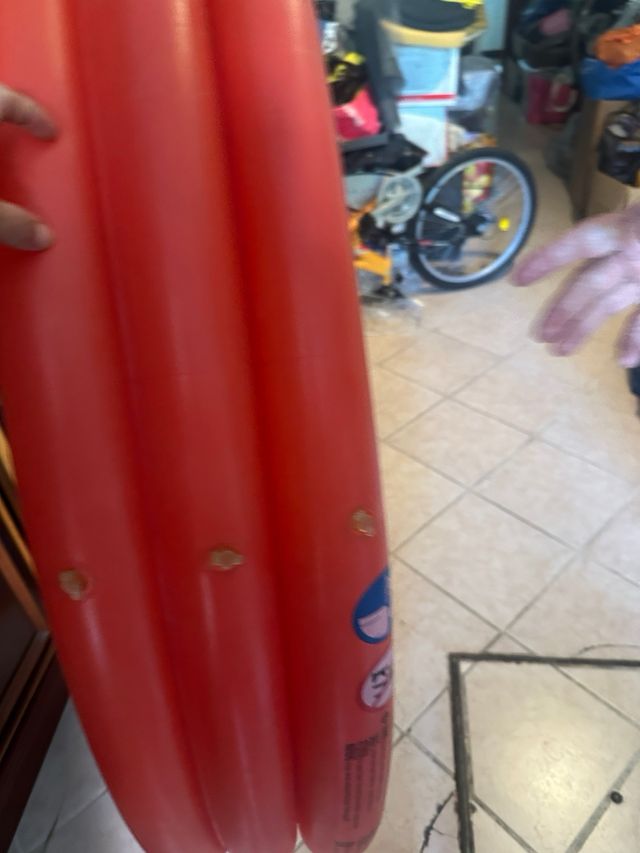 Piscina gonfiabile bimbi arancione