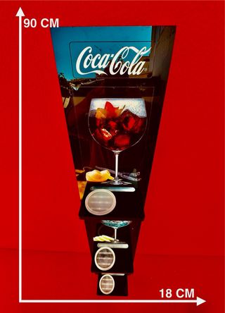 PIZARRA LUMINOSA DE COCA COLA  / EDICION 2026