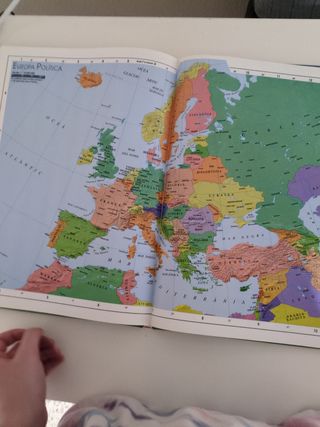 Atles de geografia de Catalunya, Espanya i Europa