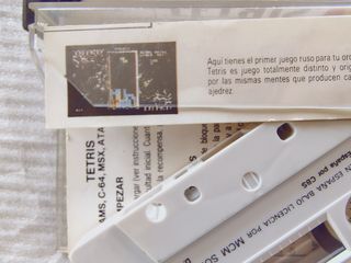 Videojuego Tetris para MSX 