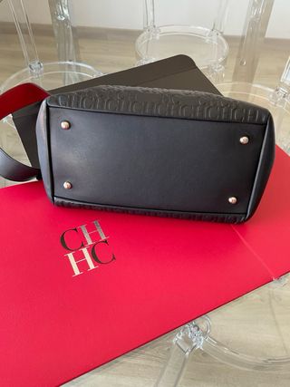 Bolso Carolina Herrera - Negro y Rojo