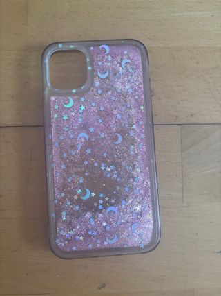 Funda iPhone 11 purpurina