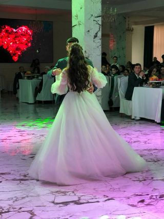 Vestido novia blanco - Talla S/M/L