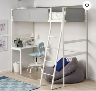 Cama litera infantil 90x200 1 plaza  IKEA 
