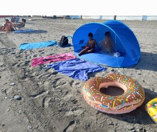 Tienda Refugio cortavientos montaña playa ninos