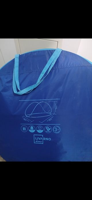 Tienda Refugio cortavientos montaña playa ninos