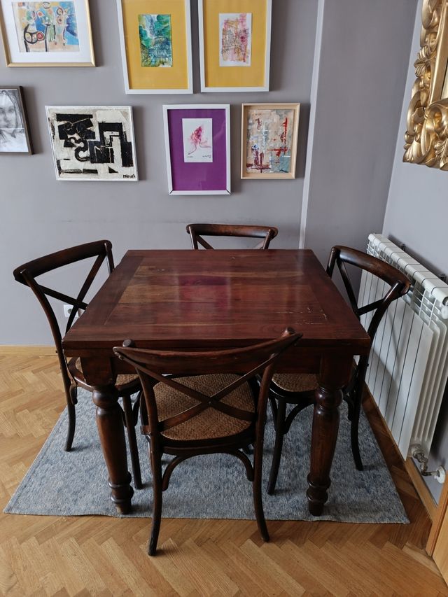 Mesa madera maciza Borgia Conti