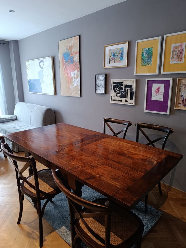 Mesa madera maciza Borgia Conti