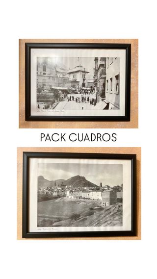 Pack 2 Cuadros antiguos