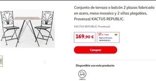 #OFERTA#CONJUNTO DE JARDÍN#