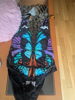 Bañador mariposa multicolor