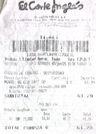 Teléfono móvil SPC