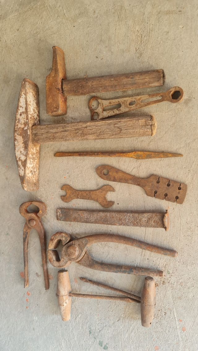 Attrezzi vintage - 10 pezzi