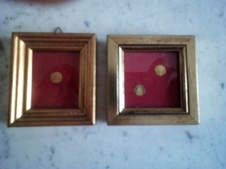 3 Medaglie Oro Commemorative