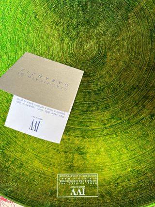 Vaso vetro arancione design