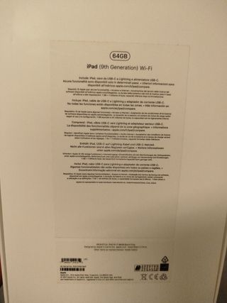 iPad 9ª generación - 64gb - Gris