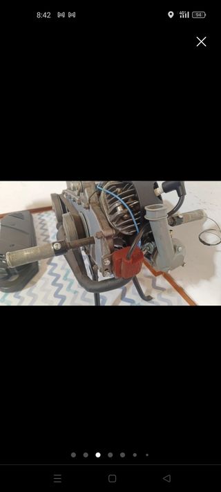 Motor Vespino, arranque eléctrico
